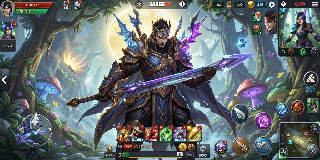Gameplay seru 988BET menantang petualangan pemain.