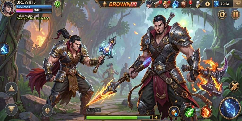 Gameplay seru dalam dunia ARPG BROWIN88