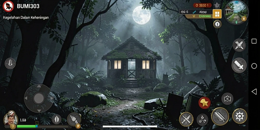 Gameplay menyeramkan dalam suasana mencekam di BUMI303.
