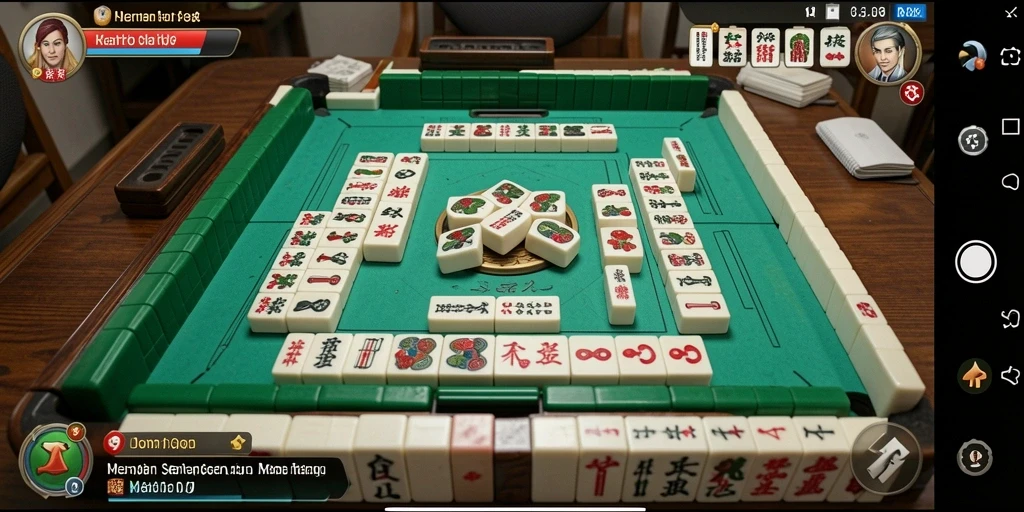Gameplay FO8 yang menampilkan keseruan permainan Mahjong.