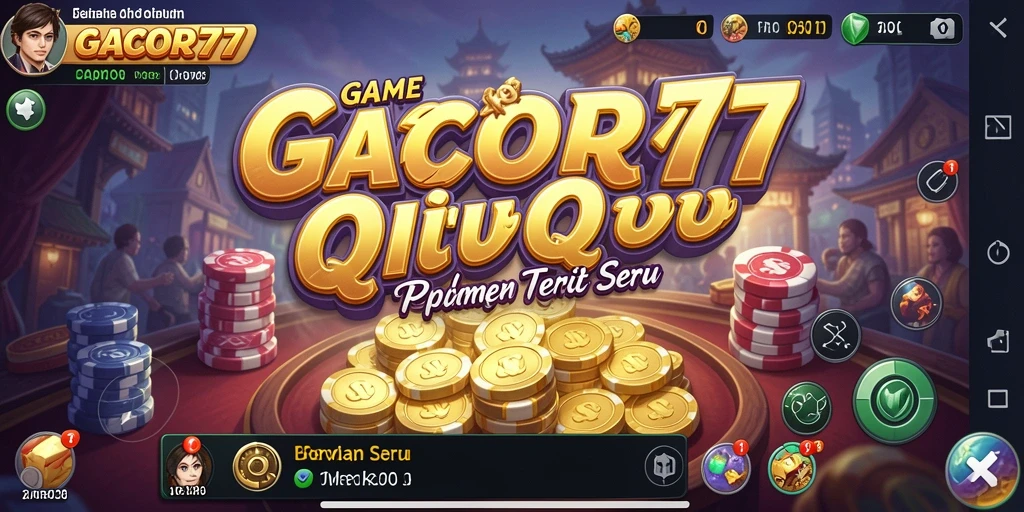 Tangkapan layar GACOR77 menunjukkan keseruan permainan QiuQiu dengan grafis yang menawan.