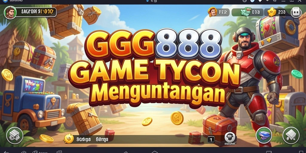 Tampilan menarik dari gameplay GGG888 yang menggambarkan aksi Tycoon.