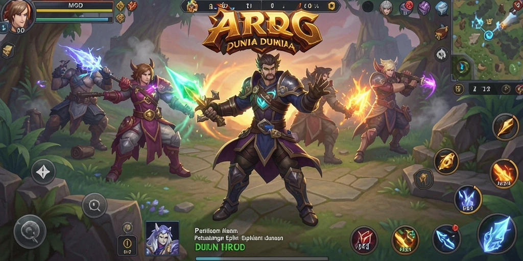 Tampilan gameplay <strong>MPOID</strong> yang menakjubkan dalam aksi petualangan.
