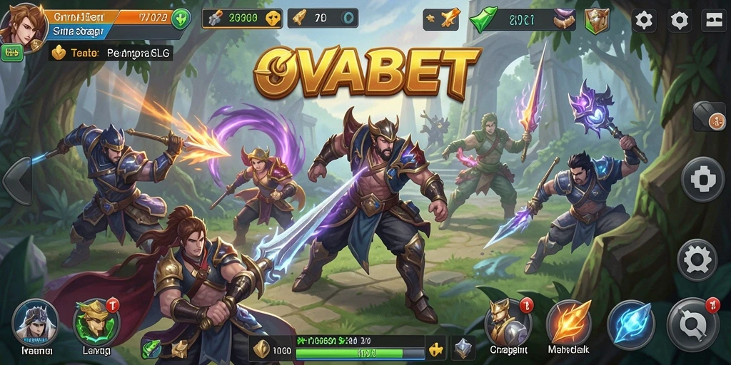 Tampilan menarik dari gameplay OVABET yang penuh strategi.