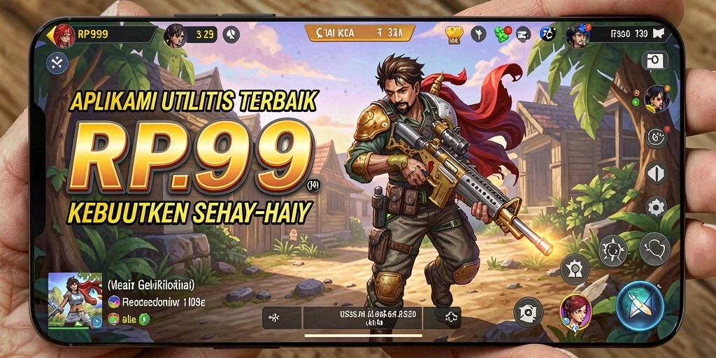 Tampilan antarmuka intuitif RP99 yang memudahkan pengguna.
