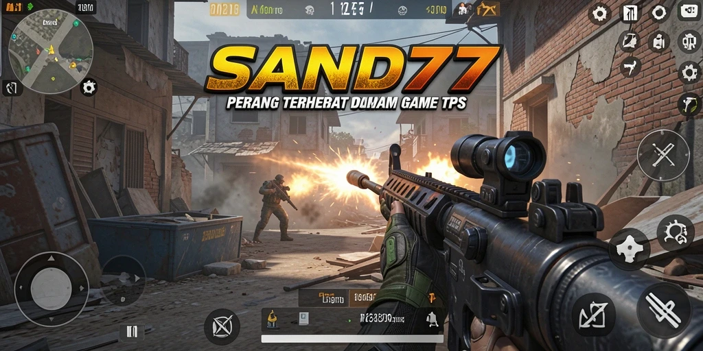 Tampilan menarik dari gameplay SAND77 yang menampilkan aksi seru.